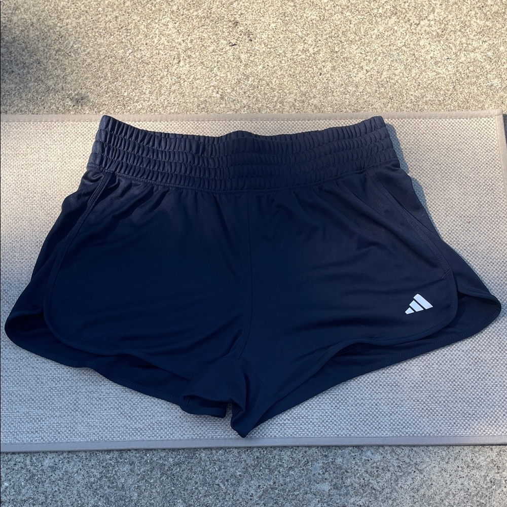 Adidas Women's Dark Blue Athletic Shorts